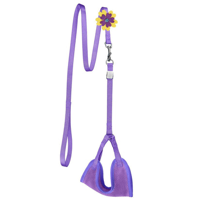 Dogline Mesh Step - In Nylon Harness + Optional Flower Leash - Angler's Pro Tackle & Outdoors