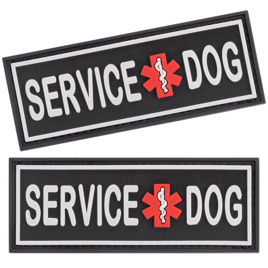 Dogline Service Dog 3D Rubber Patches - Angler's Pro Tackle & Outdoors