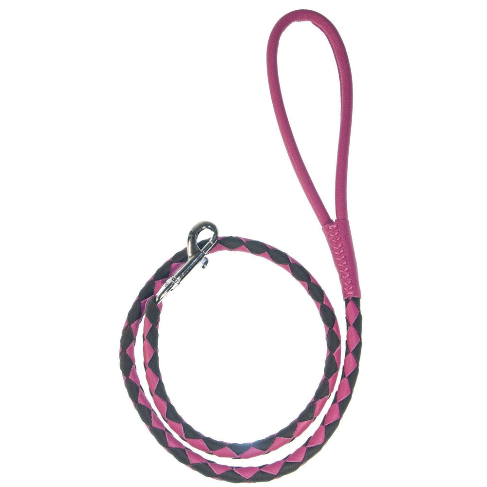 Dogline Soft Leather Dual - Color Braided Round Lead - Angler's Pro Tackle & Outdoors