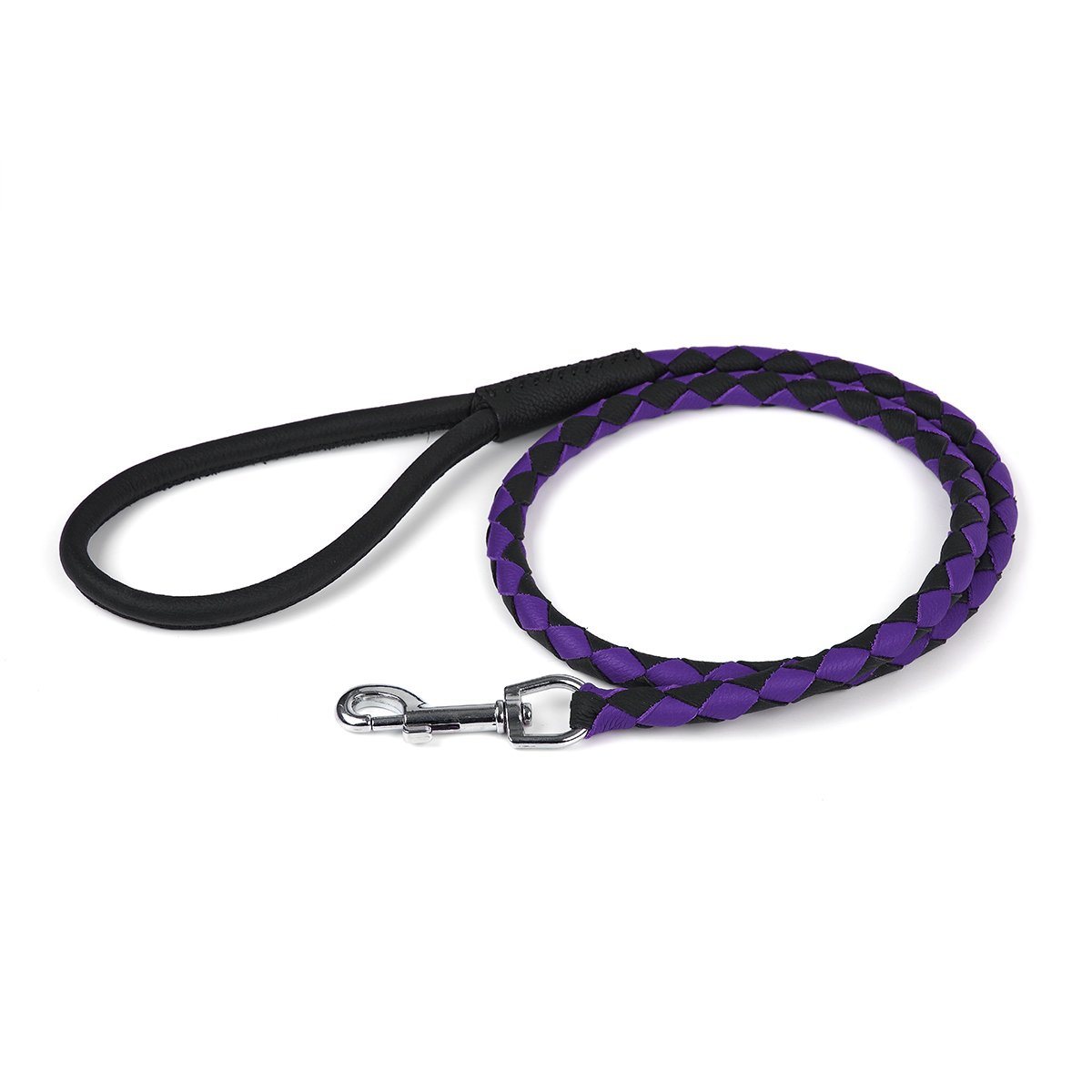 Dogline Soft Leather Dual - Color Braided Round Lead - Angler's Pro Tackle & Outdoors