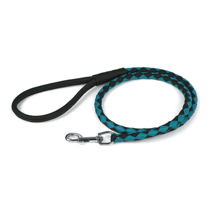 Dogline Soft Leather Dual - Color Braided Round Lead - Angler's Pro Tackle & Outdoors