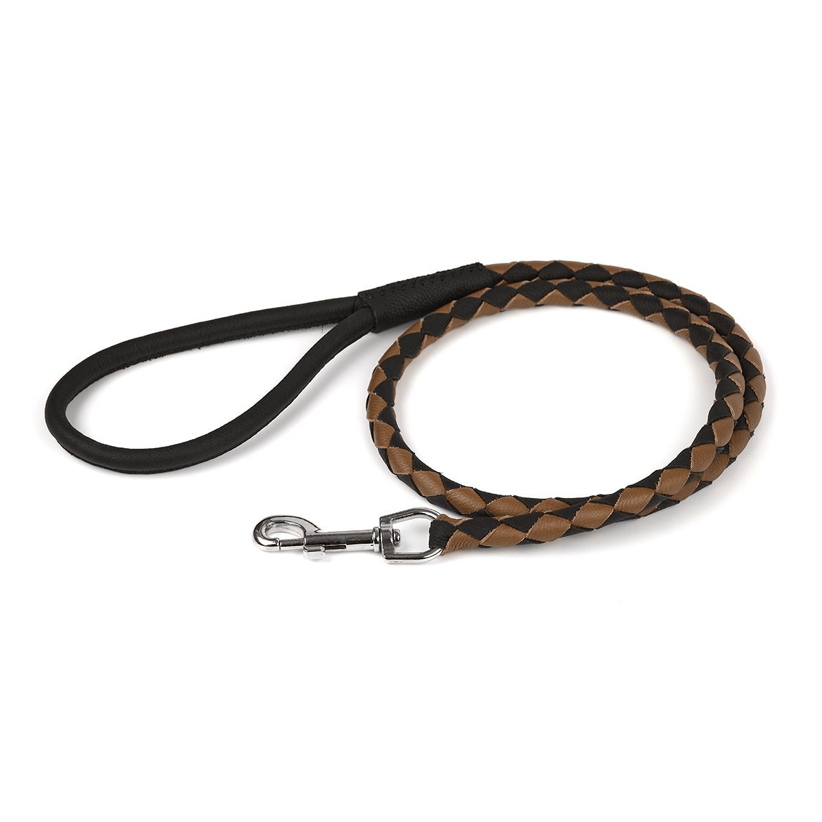 Dogline Soft Leather Dual - Color Braided Round Lead - Angler's Pro Tackle & Outdoors