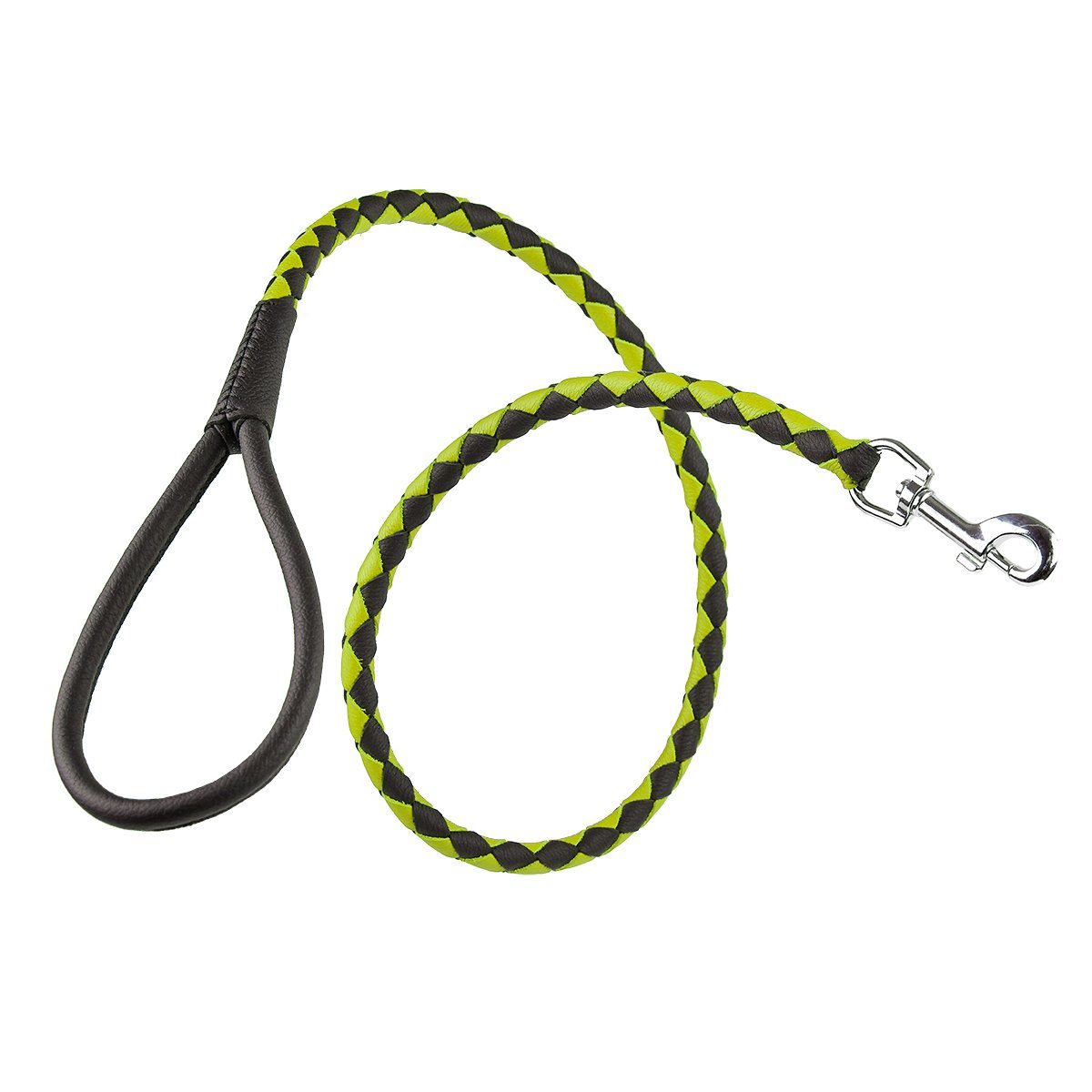 Dogline Soft Leather Dual - Color Braided Round Lead - Angler's Pro Tackle & Outdoors