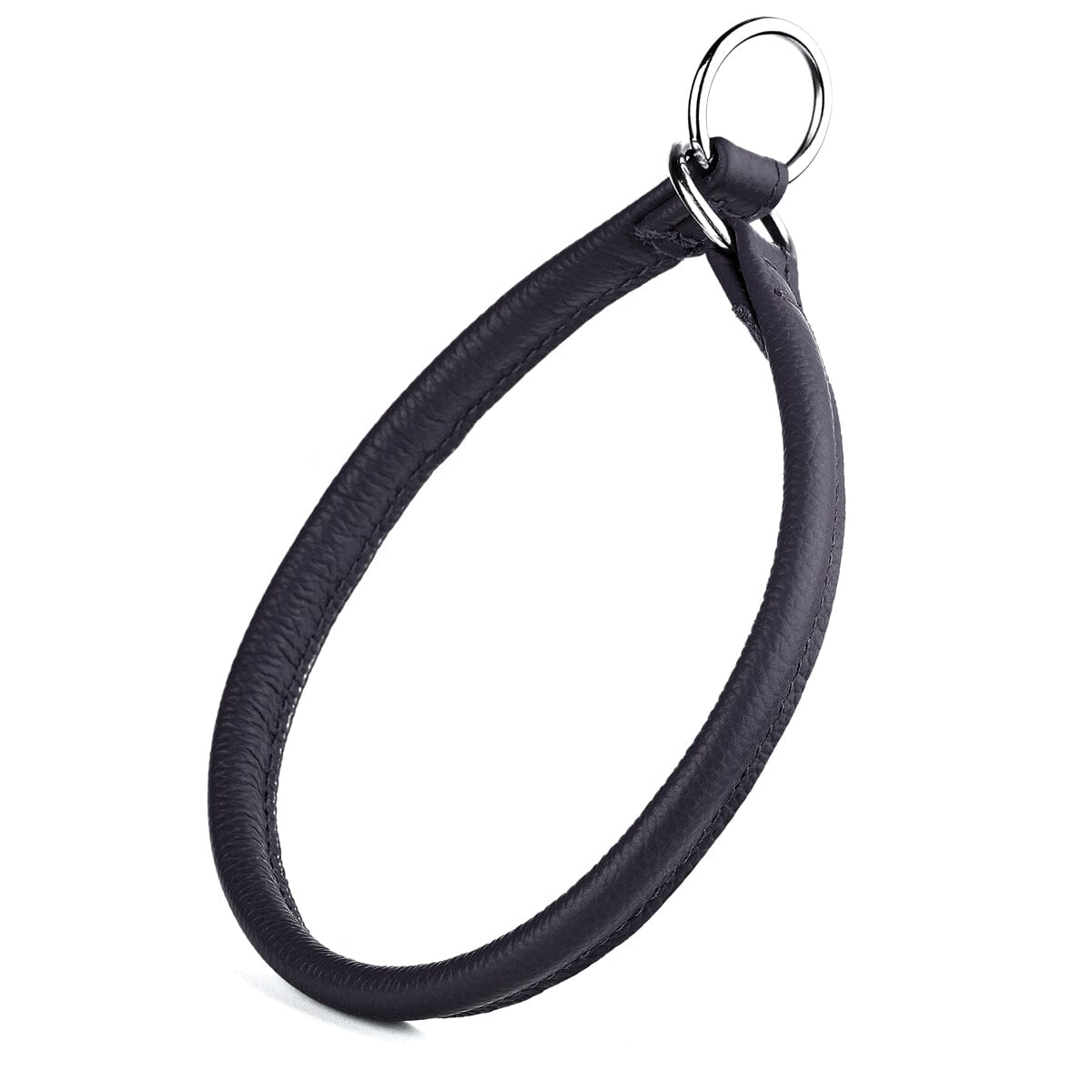 Dogline Soft Leather Round Slip Collar - Angler's Pro Tackle & Outdoors