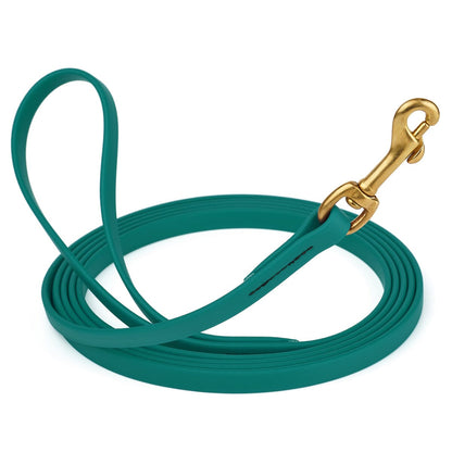 Dogline Viper Biothane Long Line 20 ft Lead with Brass Hardware - Angler's Pro Tackle & Outdoors