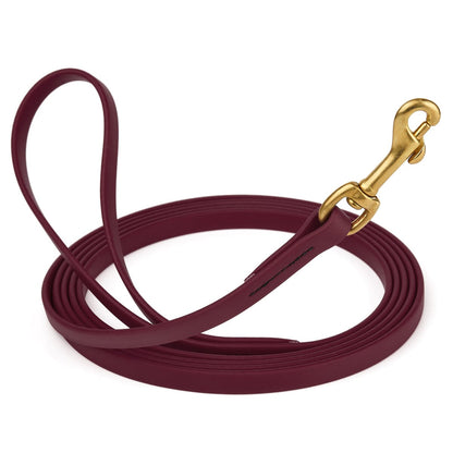 Dogline Viper Biothane Long Line 20 ft Lead with Brass Hardware - Angler's Pro Tackle & Outdoors
