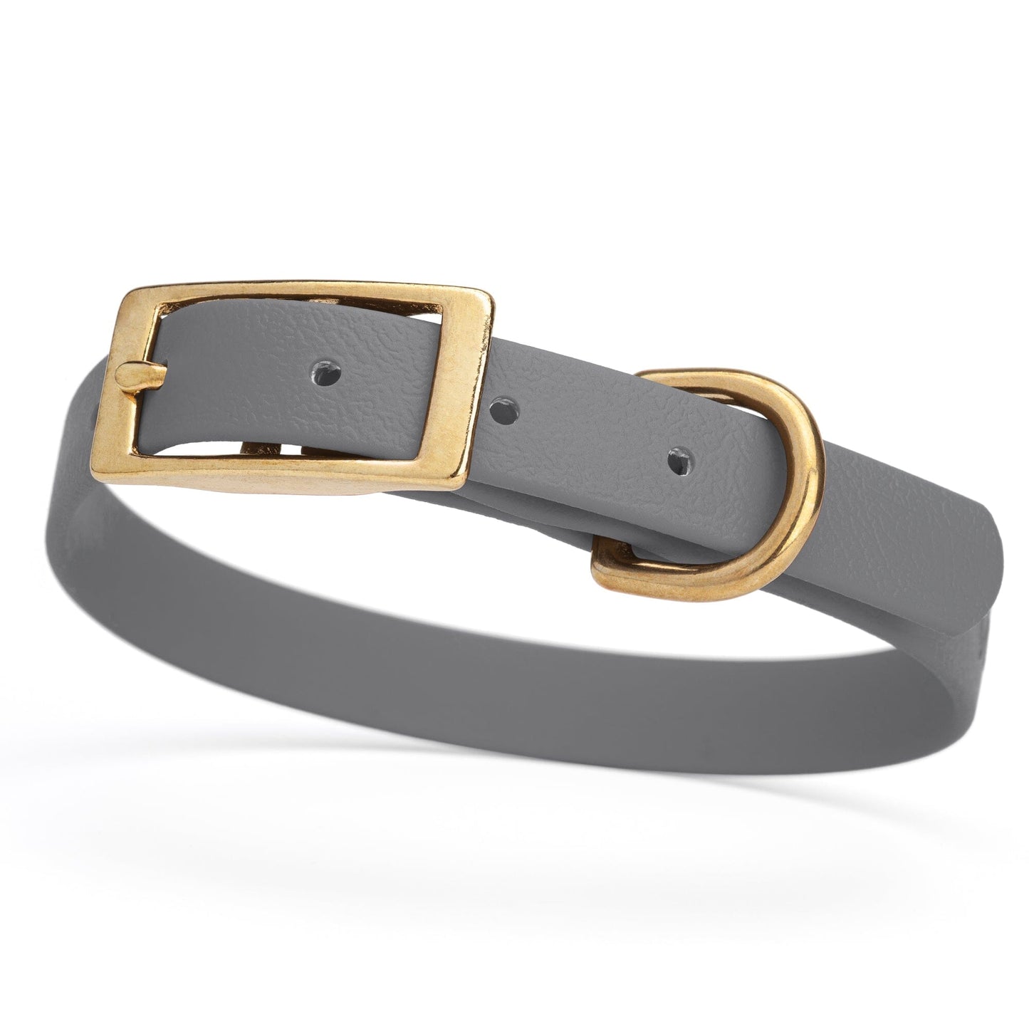 Dogline Viper Biothane Waterproof Dog Collar - Brass Hardware - Size S (12" - 15") - Angler's Pro Tackle & Outdoors