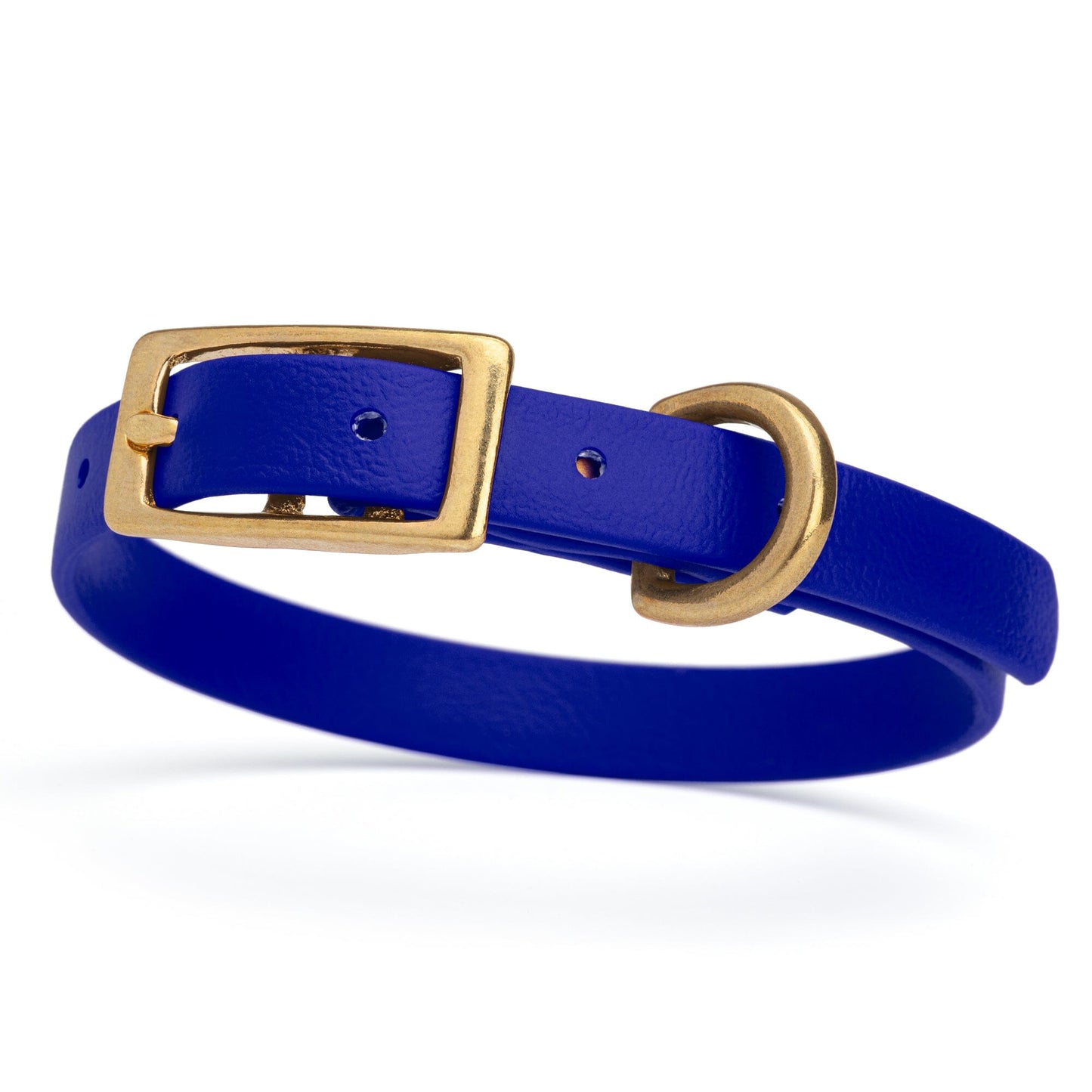 Dogline Viper Biothane Waterproof Dog Collar - Brass Hardware - Size XS (9" - 12") - Angler's Pro Tackle & Outdoors