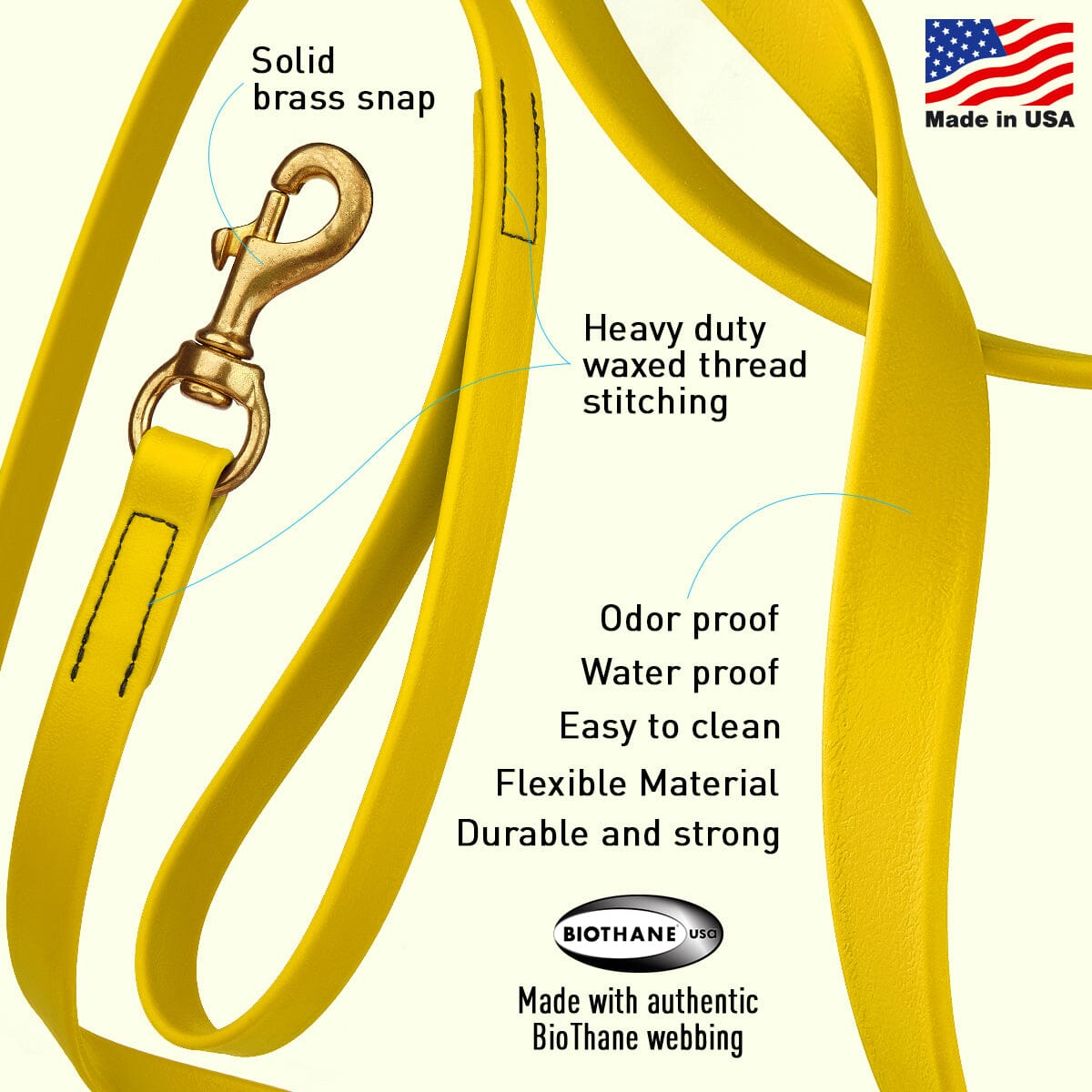 Dogline Viper Biothane Working Lead 4 ft - Angler's Pro Tackle & Outdoors