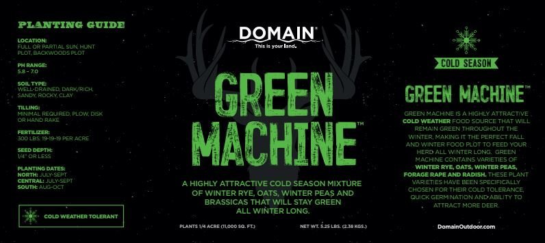 Domain Outdoor Green Machine™ - Angler's Pro Tackle & Outdoors