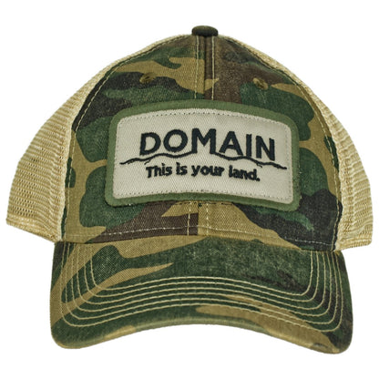 Domain Outdoor Legacy Camo Trucker Hat - Angler's Pro Tackle & Outdoors