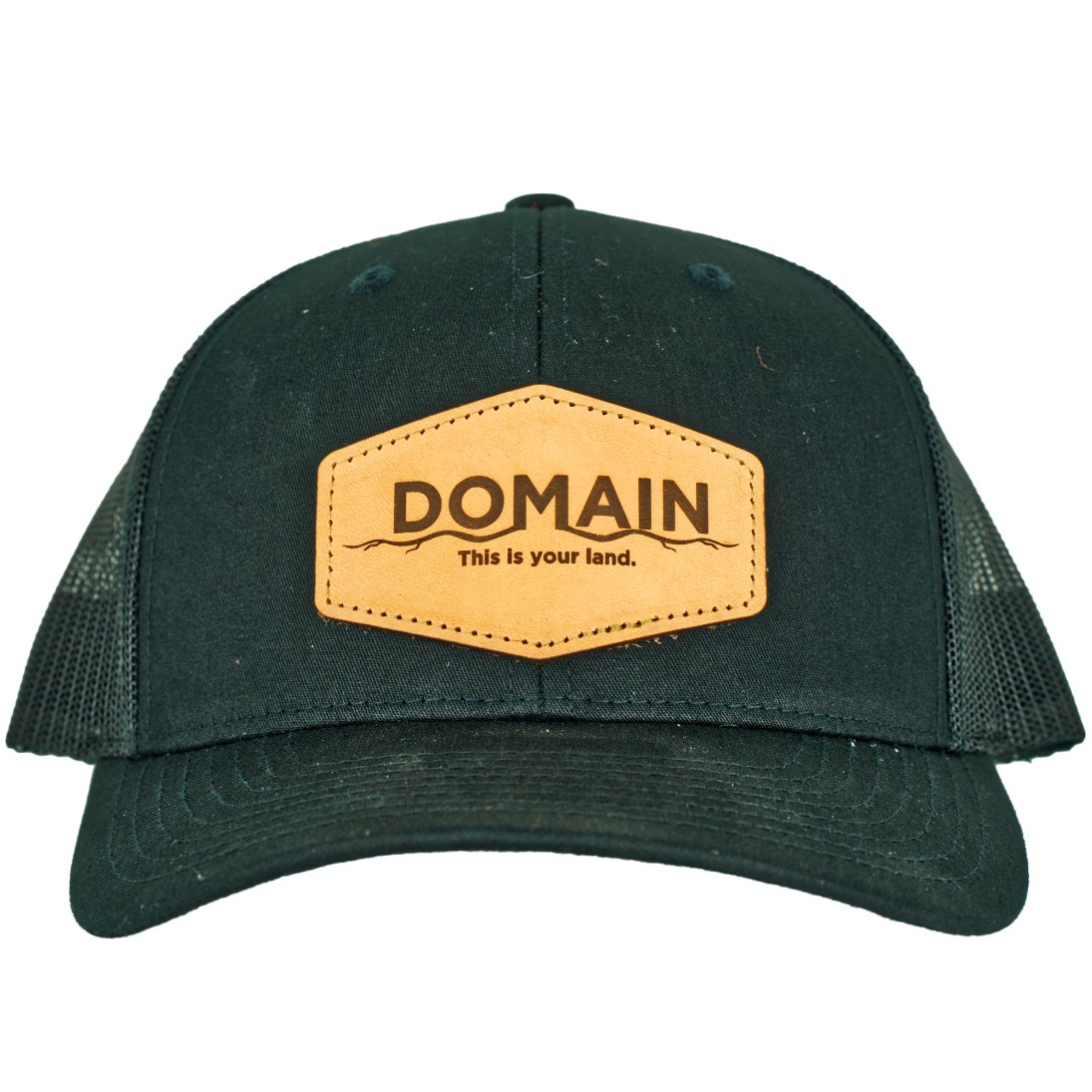 Domain Outdoor Patch Hat - Black - Angler's Pro Tackle & Outdoors