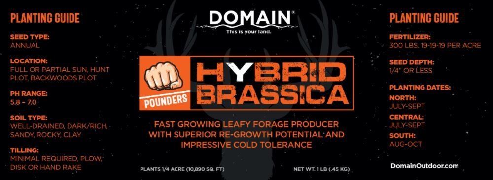 Domain Outdoor Pounder - Hybrid Brassica - Angler's Pro Tackle & Outdoors