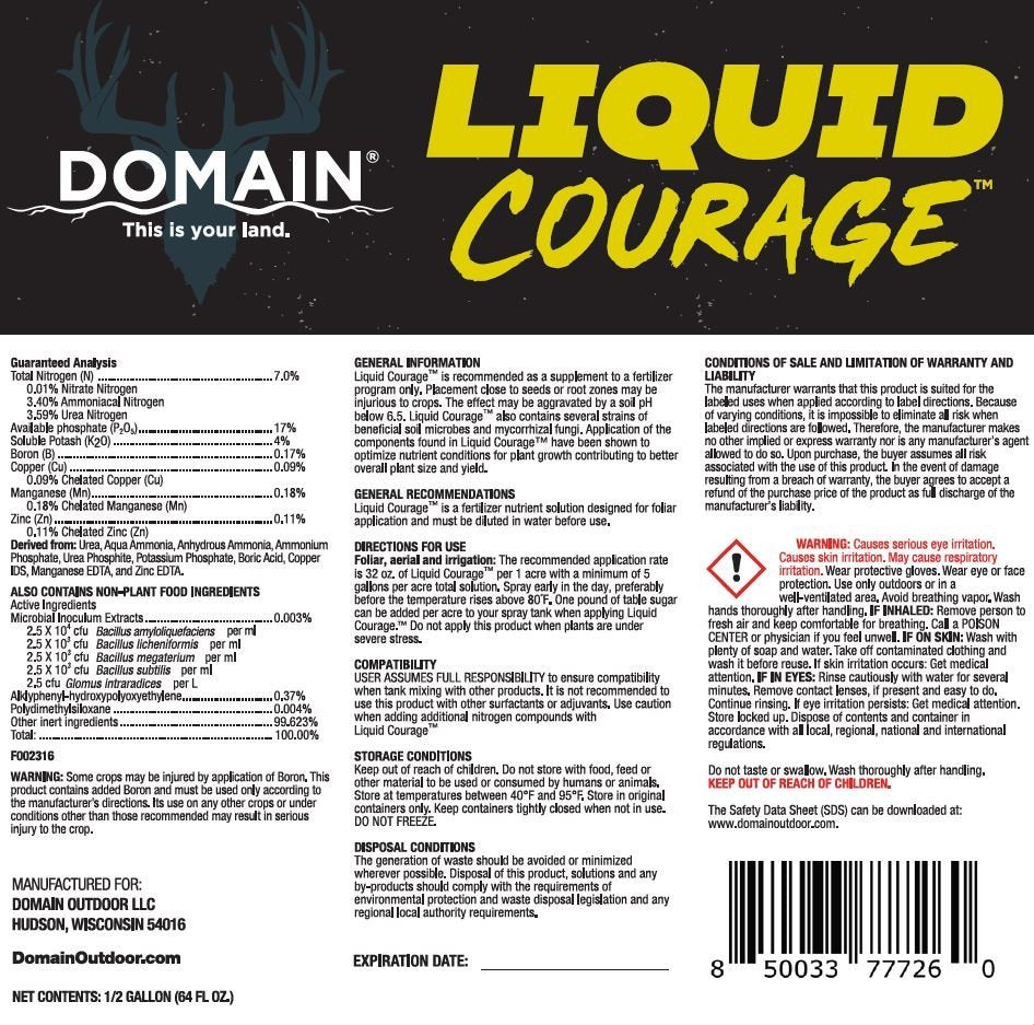 Domain Outdoors Liquid Courage™ 7 - 17 - 4 Foliar Fertilizer - Angler's Pro Tackle & Outdoors