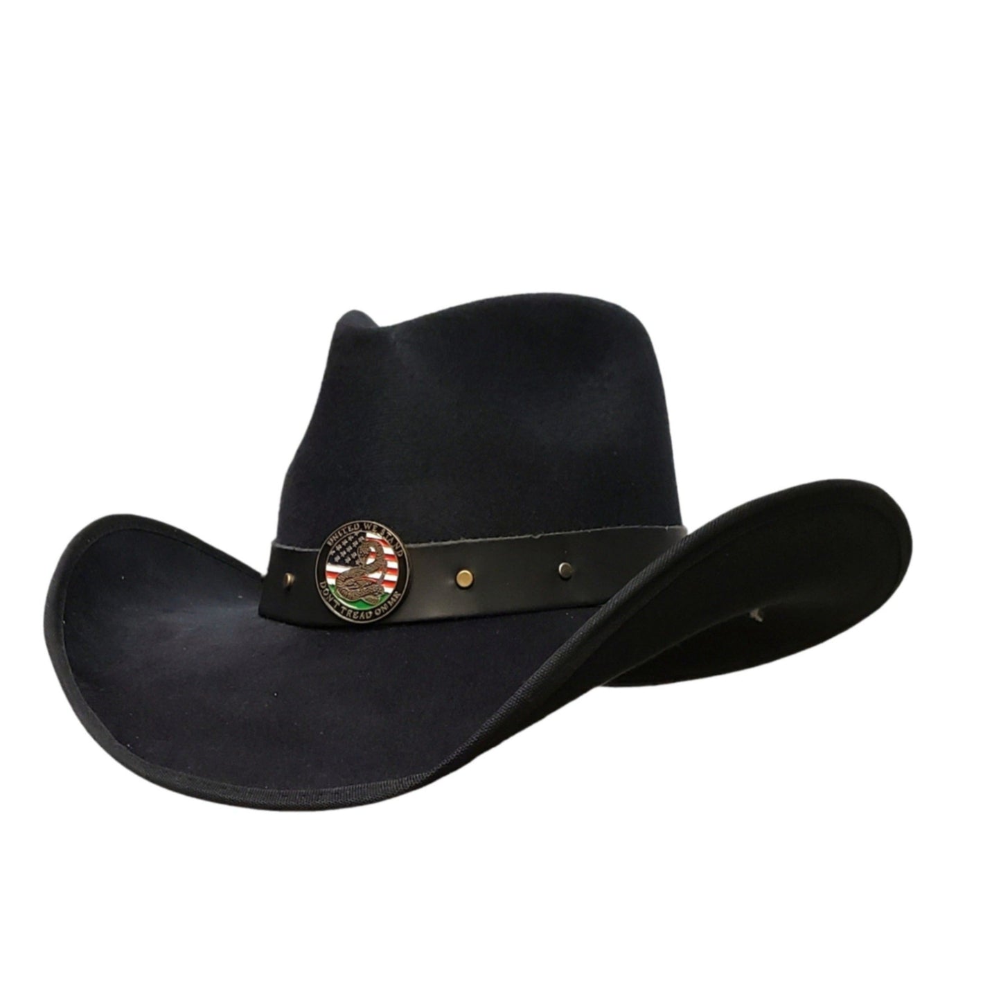 Gone Country DON'T TREAD ON ME BLACK COTTON