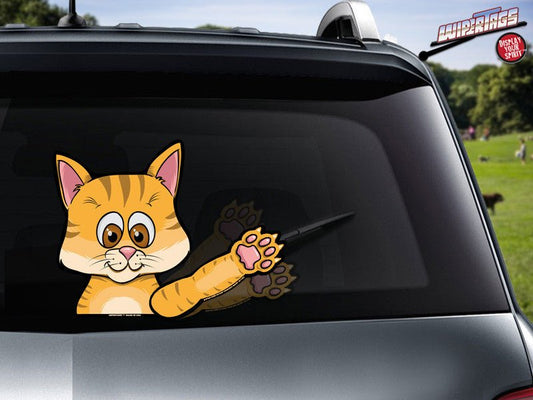 Dorito Waving Orange Kitten WipurrTags - Angler's Pro Tackle & Outdoors