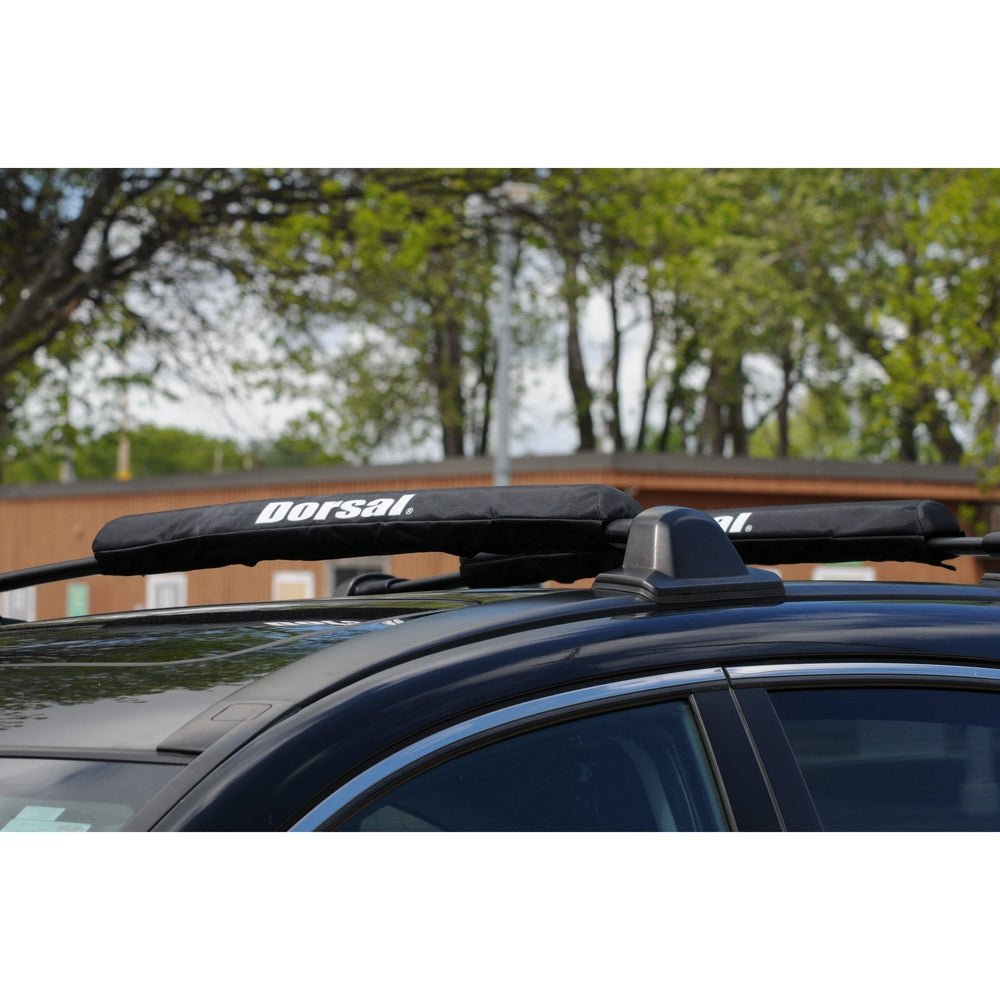 DORSAL Aero Roof Rack Pads for Factory and Wide Crossbars - Pack of 2 for Surfboards Kayaks Sups Snowboards - Angler's Pro Tackle & Outdoors