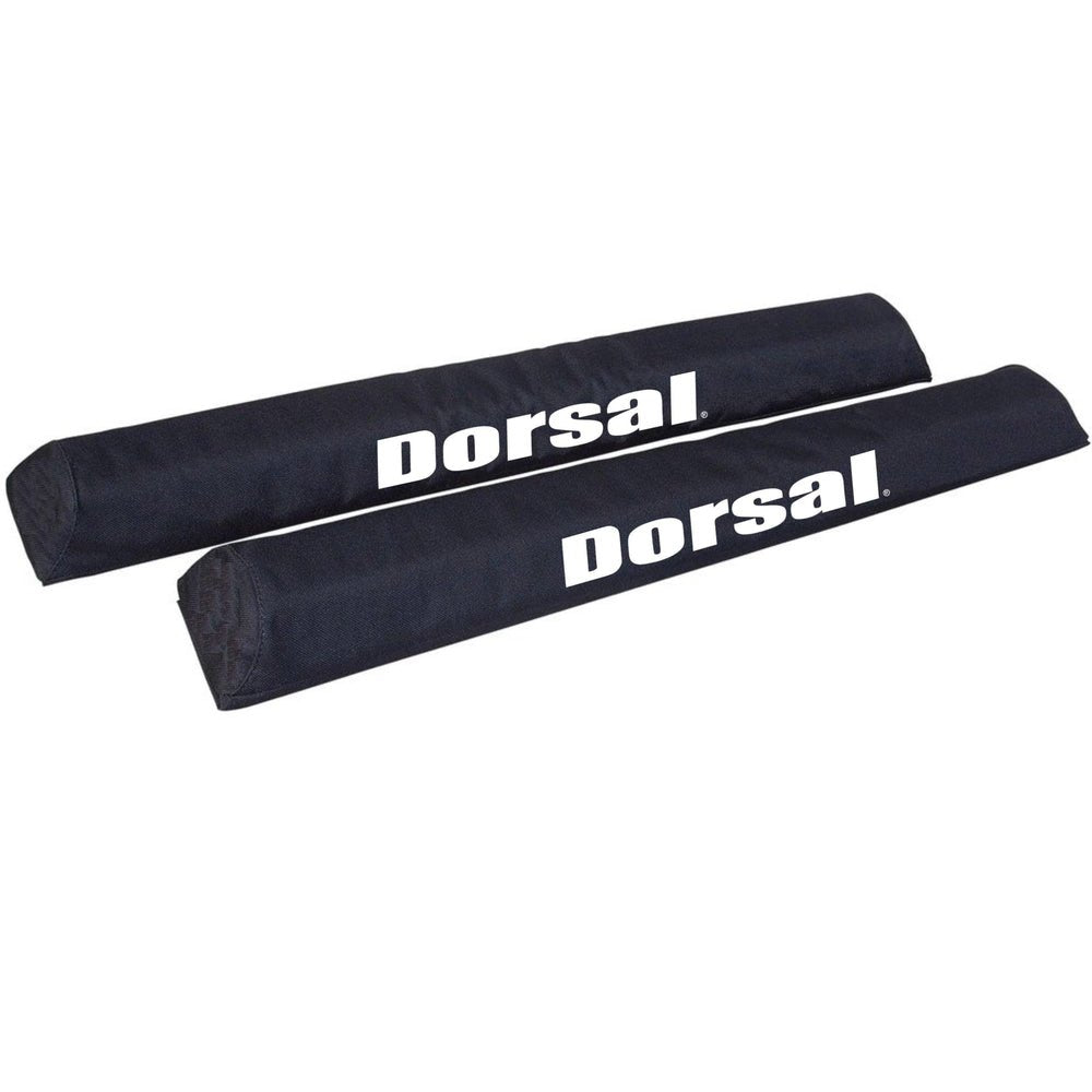DORSAL Aero Roof Rack Pads for Factory and Wide Crossbars - Pack of 2 for Surfboards Kayaks Sups Snowboards - Angler's Pro Tackle & Outdoors