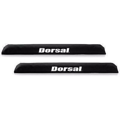 DORSAL Aero Roof Rack Pads for Factory and Wide Crossbars - Pack of 2 for Surfboards Kayaks Sups Snowboards - Angler's Pro Tackle & Outdoors