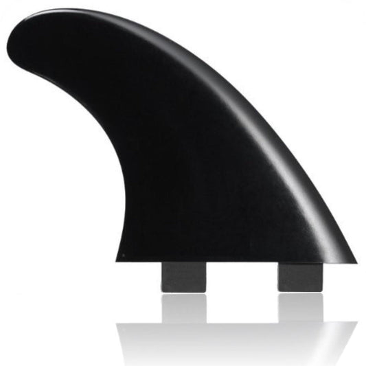 DORSAL Flexrez Core Surfboard Twin Surf Fins (2) FCS Compatible Black - Angler's Pro Tackle & Outdoors