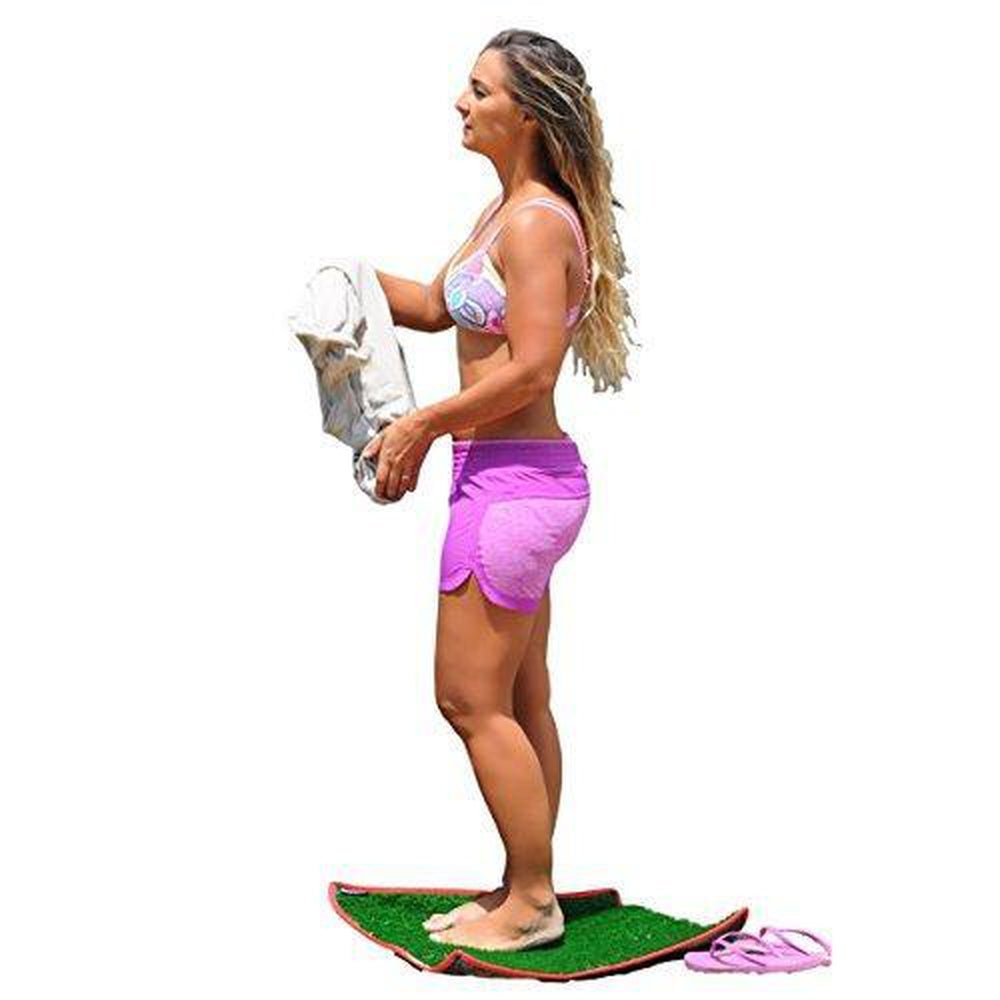 DORSAL Grass Changing Surf Mat - Roll Up for Beach Change - Angler's Pro Tackle & Outdoors