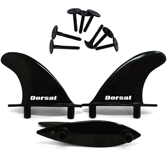 DORSAL Soft Top Surfboard Fin Set of 3 Thrusters - Angler's Pro Tackle & Outdoors