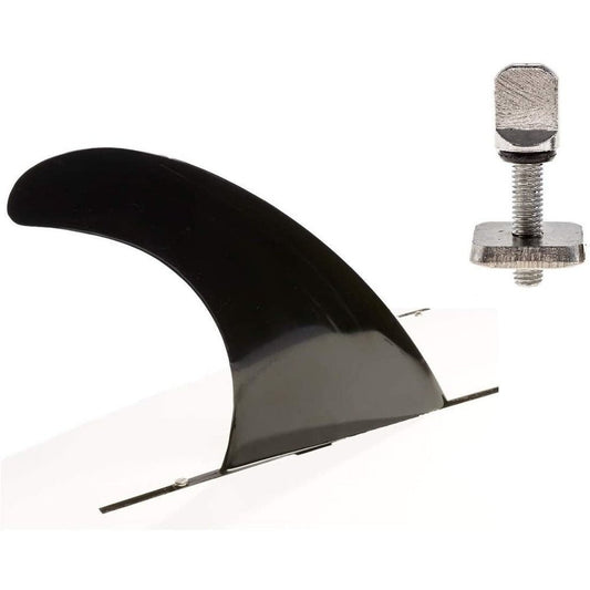 DORSAL SUP & Surfboard Fin - No Tool Fin Screw - Center Fin for Longboard Surf & Paddleboard Glass Filled - Angler's Pro Tackle & Outdoors