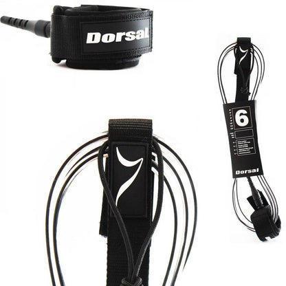 DORSAL Surf Leash for Surfboard Longboard SUP Leg Rope - Angler's Pro Tackle & Outdoors