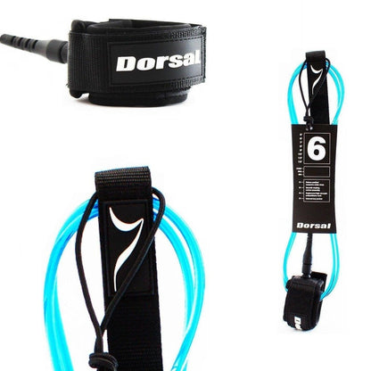 DORSAL Surf Leash for Surfboard Longboard SUP Leg Rope - Angler's Pro Tackle & Outdoors