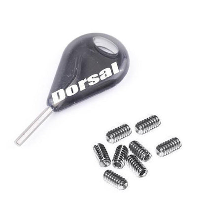 DORSAL Surfboard Fin Screws and Hex Key - Angler's Pro Tackle & Outdoors