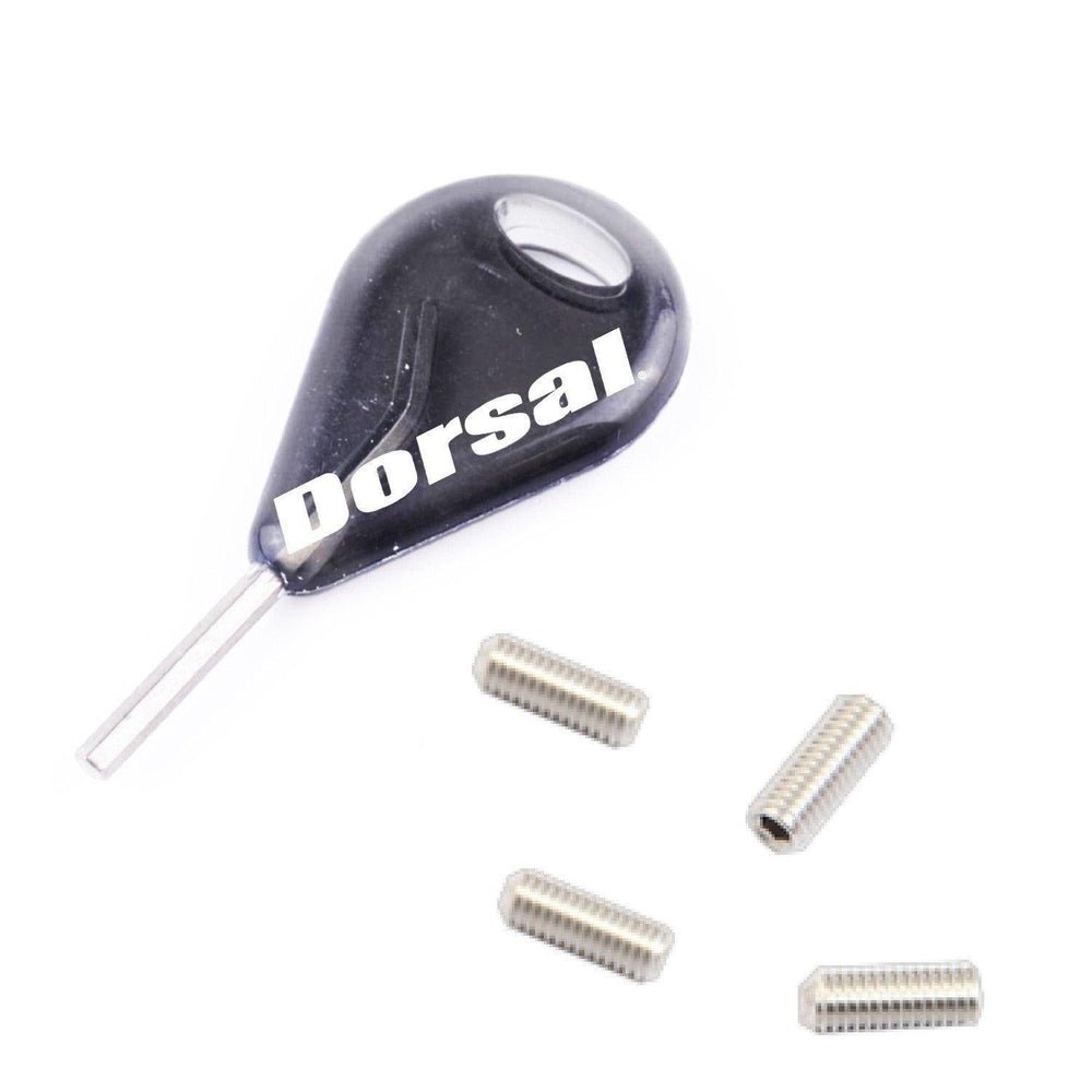 DORSAL Surfboard Fin Screws and Hex Key - Angler's Pro Tackle & Outdoors