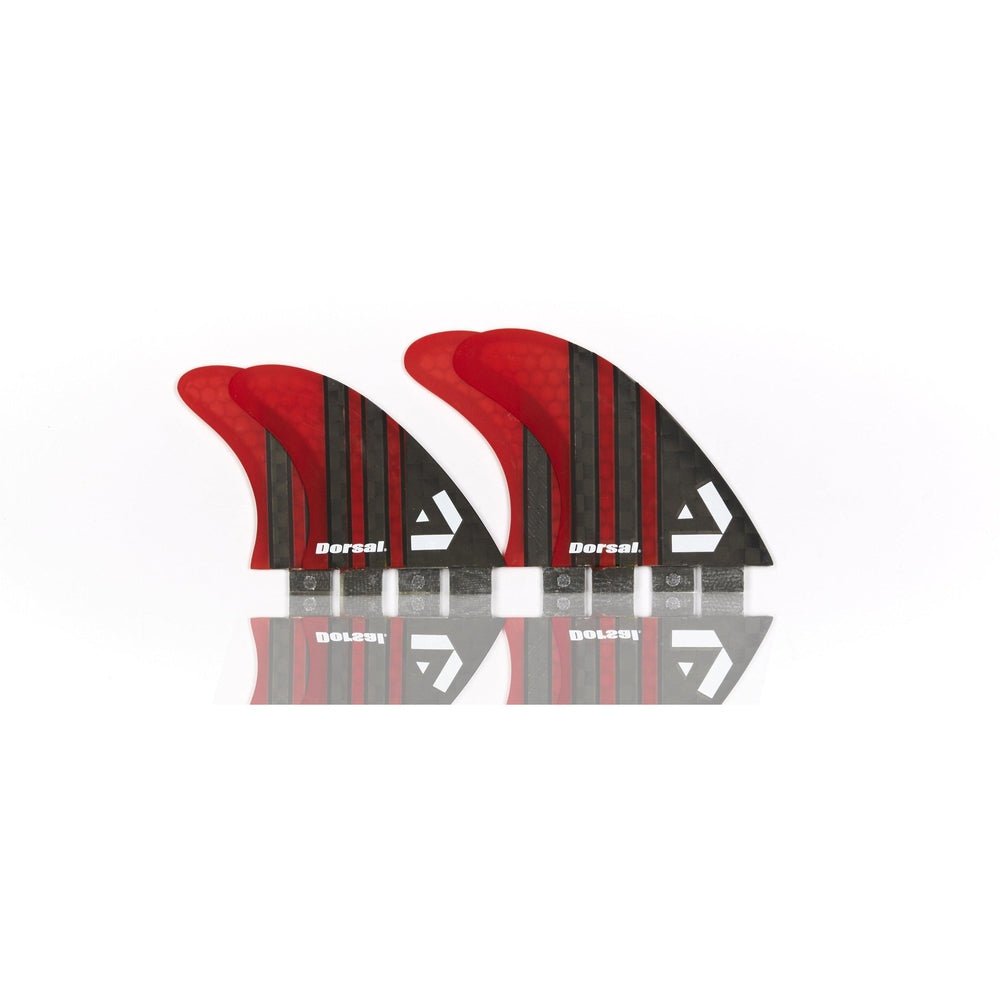 DORSAL Surfboard Fins Quad 4 Set FCS Compatible - Angler's Pro Tackle & Outdoors
