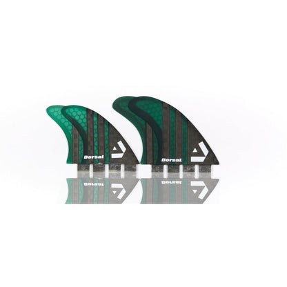 DORSAL Surfboard Fins Quad 4 Set FCS Compatible - Angler's Pro Tackle & Outdoors