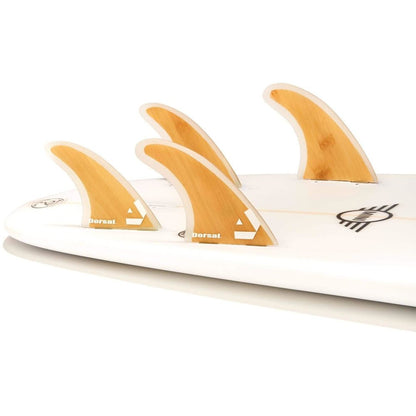DORSAL Surfboard Fins Quad 4 Set FCS Compatible - Angler's Pro Tackle & Outdoors