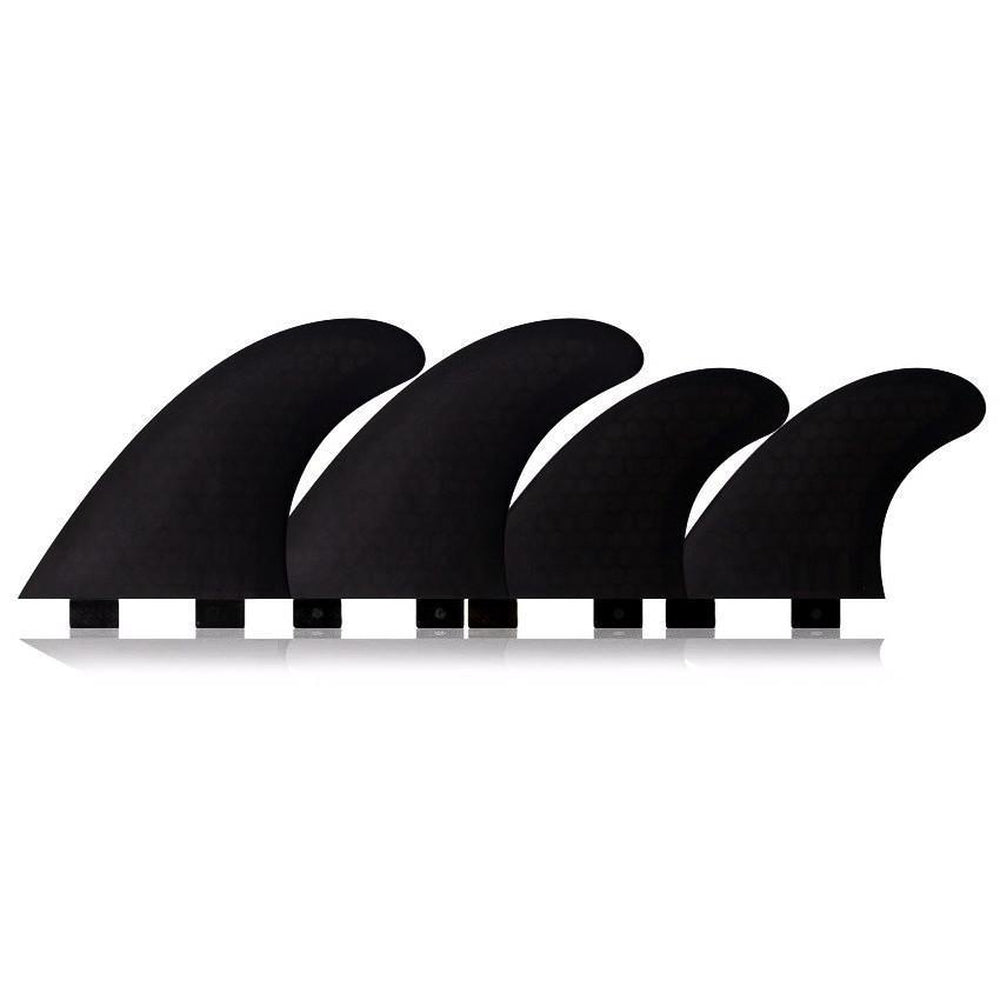 DORSAL Surfboard Fins Quad 4 Set FCS Compatible - Angler's Pro Tackle & Outdoors