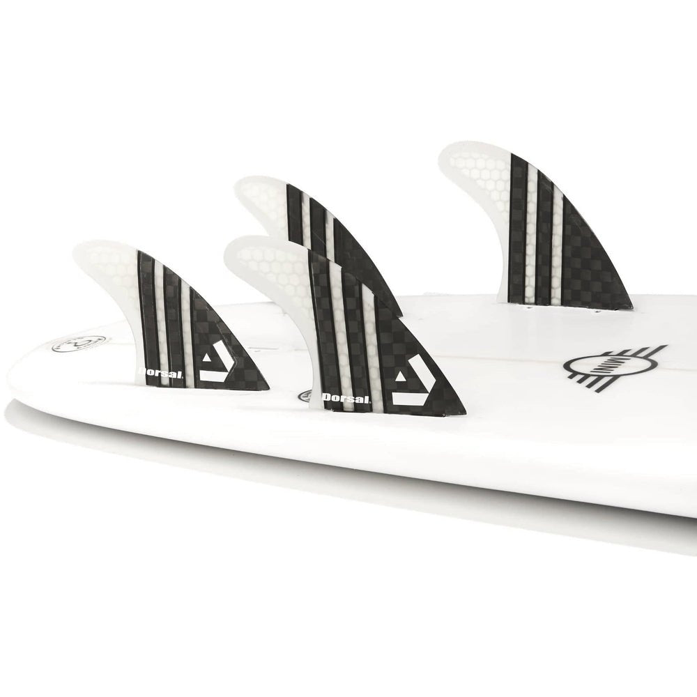 DORSAL Surfboard Fins Quad 4 Set FCS Compatible - Angler's Pro Tackle & Outdoors