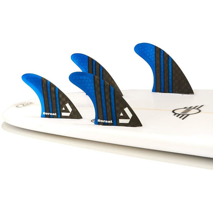 DORSAL Surfboard Fins Quad 4 Set FCS Compatible - Angler's Pro Tackle & Outdoors
