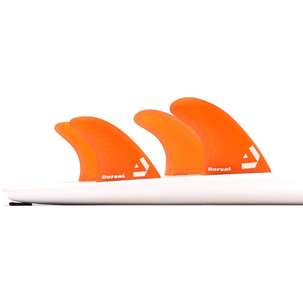 DORSAL Surfboard Fins Quad 4 Set FCS Compatible - Angler's Pro Tackle & Outdoors