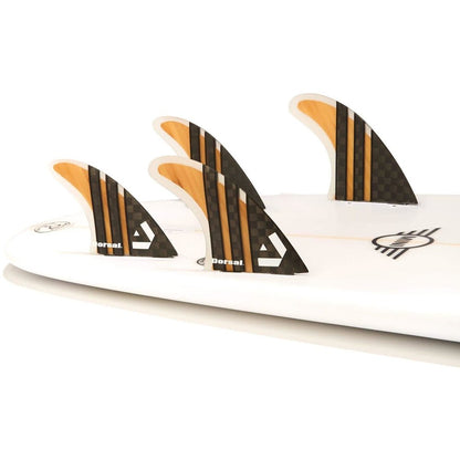 DORSAL Surfboard Fins Quad 4 Set FCS Compatible - Angler's Pro Tackle & Outdoors