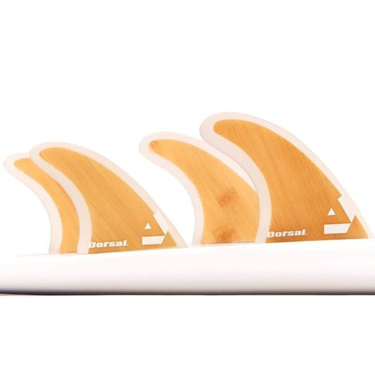 DORSAL Surfboard Fins Quad 4 Set FCS Compatible - Angler's Pro Tackle & Outdoors