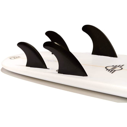DORSAL Surfboard Fins Quad 4 Set FCS Compatible - Angler's Pro Tackle & Outdoors