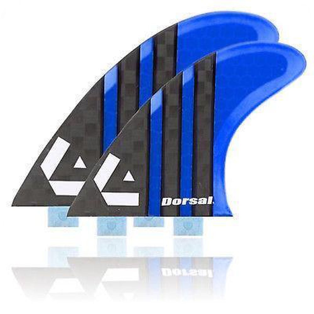 DORSAL Surfboard Fins Quad 4 Set FCS Compatible - Angler's Pro Tackle & Outdoors
