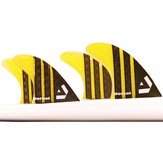 DORSAL Surfboard Fins Quad 4 Set FCS Compatible - Angler's Pro Tackle & Outdoors