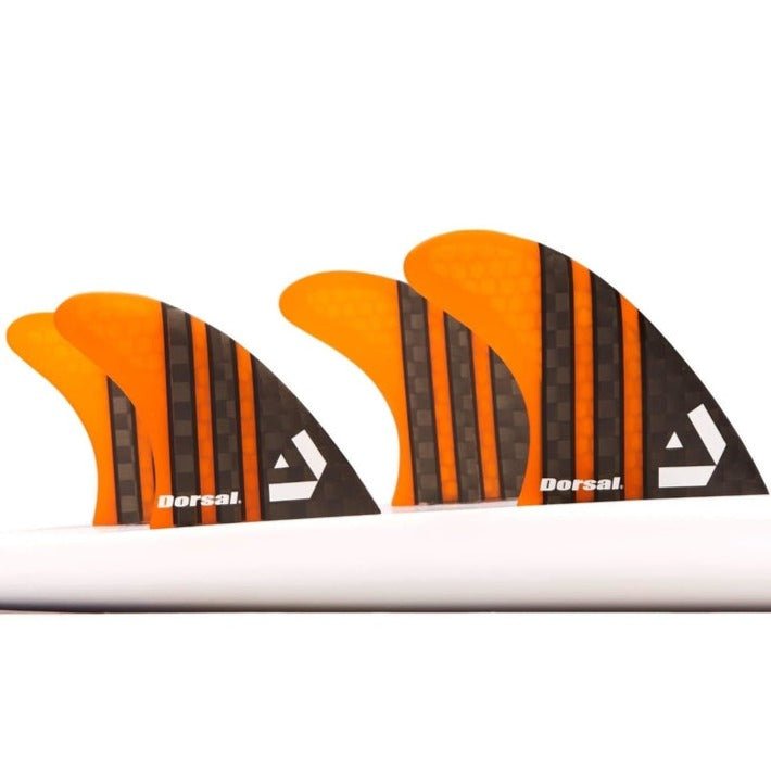DORSAL Surfboard Fins Quad 4 Set FCS Compatible - Angler's Pro Tackle & Outdoors