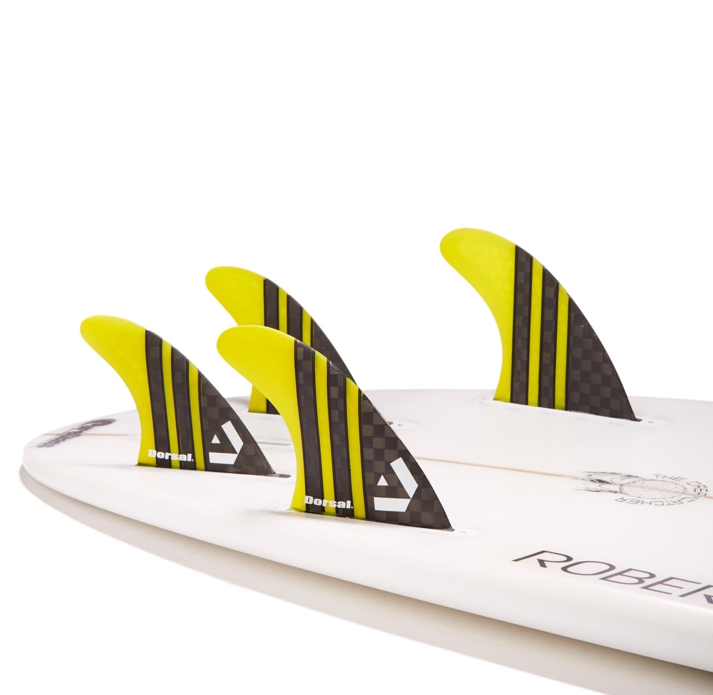 DORSAL Surfboard Fins Quad 4 Set FCS Compatible - Angler's Pro Tackle & Outdoors