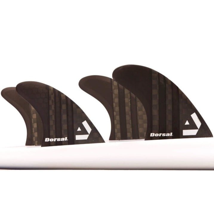 DORSAL Surfboard Fins Quad 4 Set FCS Compatible - Angler's Pro Tackle & Outdoors