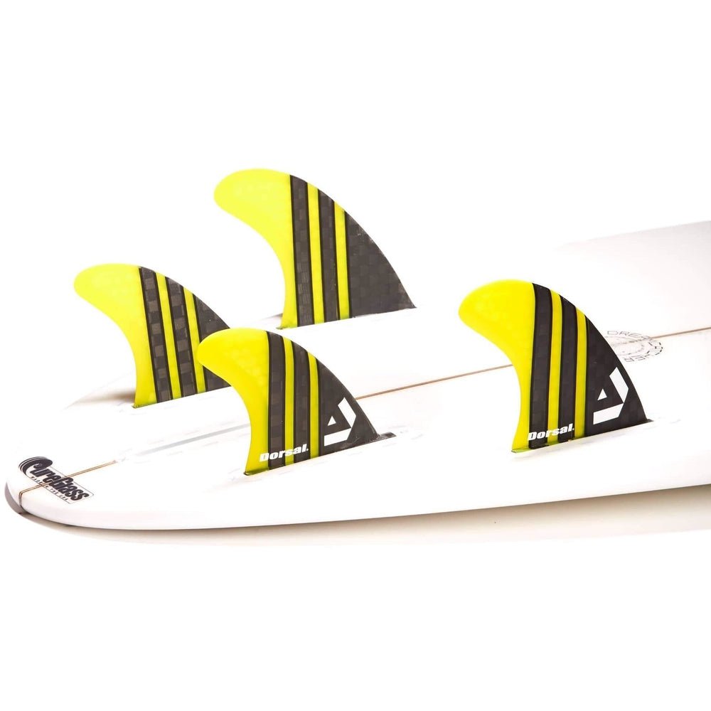 DORSAL Surfboard Fins Quad 4 Set Future Compatible - Angler's Pro Tackle & Outdoors