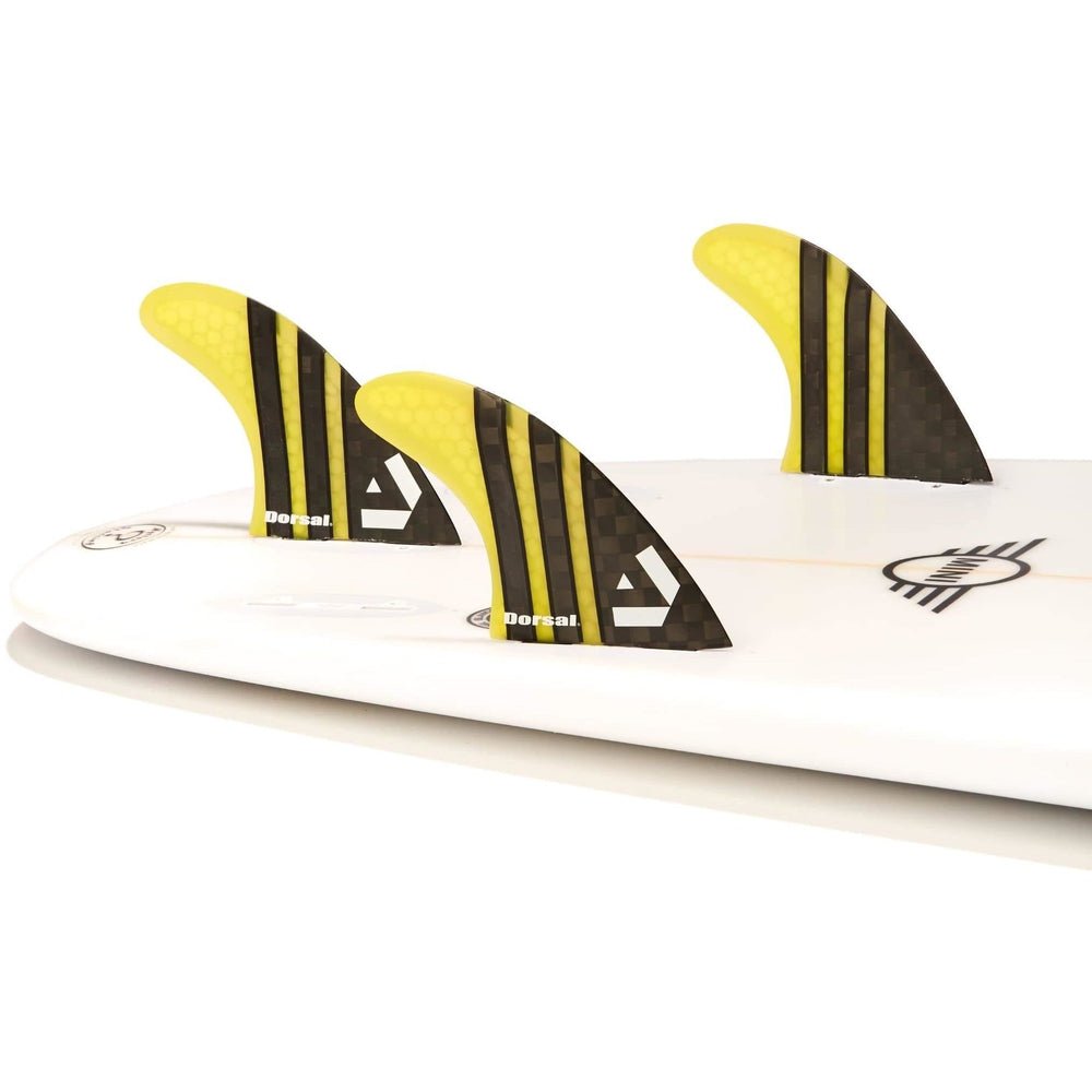 DORSAL Surfboard Fins Thruster 3 Set FCS Compatible - Angler's Pro Tackle & Outdoors