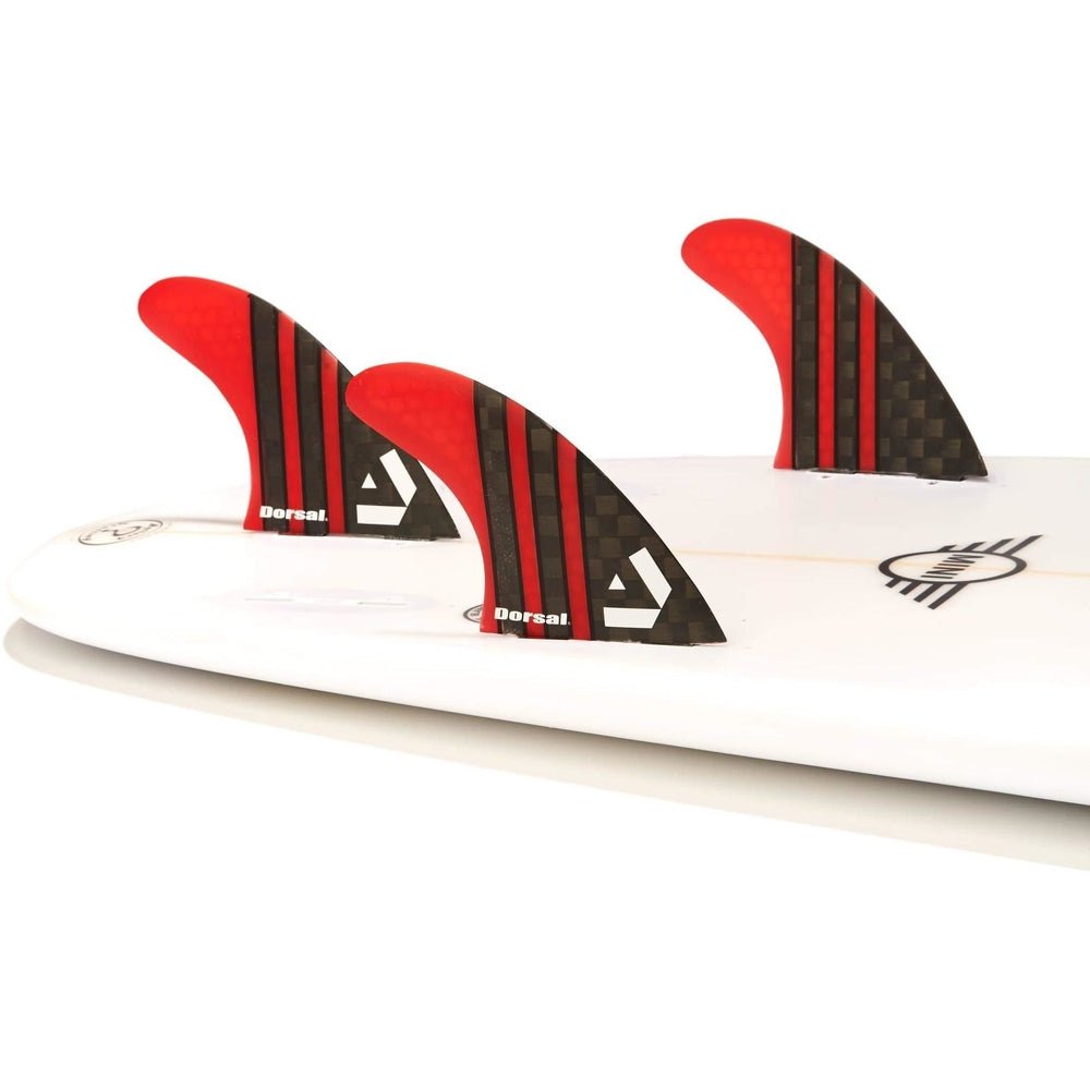 DORSAL Surfboard Fins Thruster 3 Set FCS Compatible - Angler's Pro Tackle & Outdoors