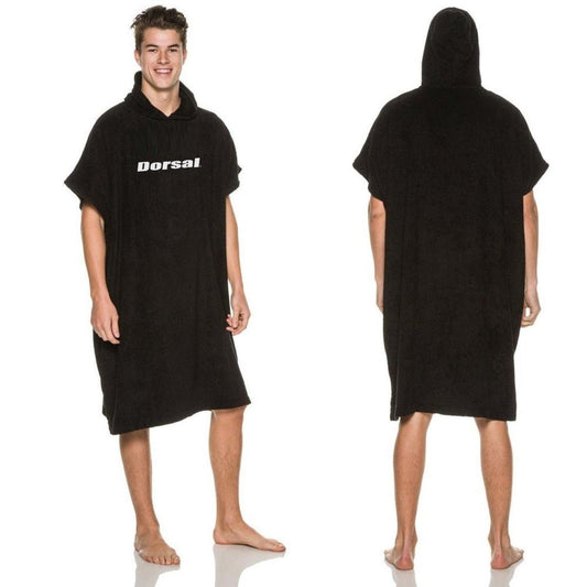 DORSAL Thick Microfiber Surf Poncho Robe for Wetsuit Changing Towel - Angler's Pro Tackle & Outdoors